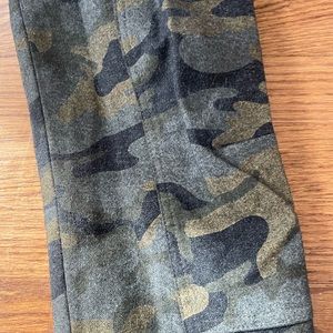 Veronica Beard wool camo pant